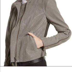 Free People Clean Vegan Faux Leather Jacket Moto